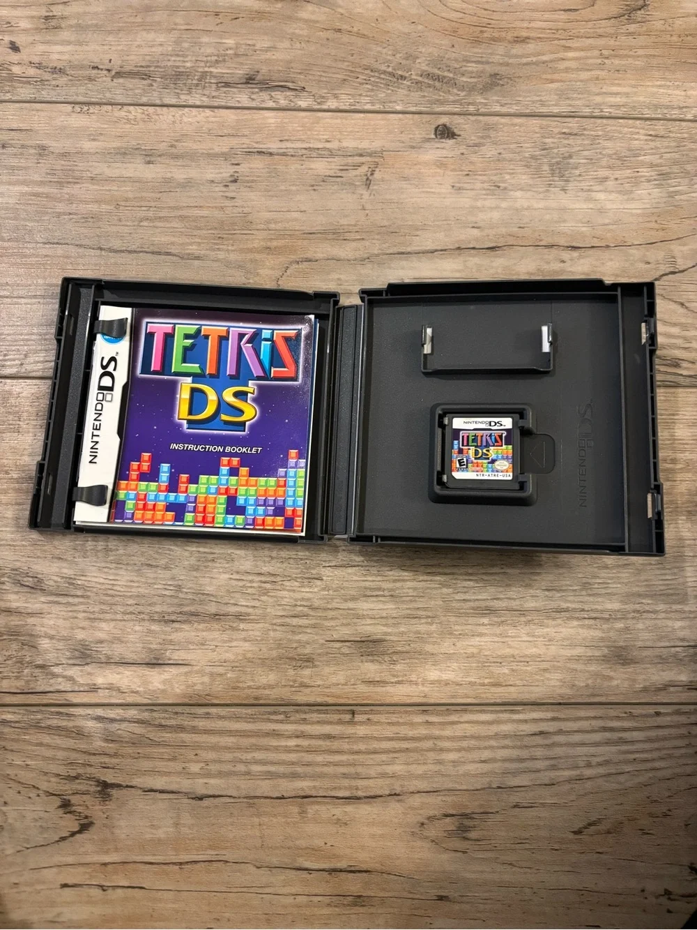 Nintendo Tetris DS Colorful Block Art Cover